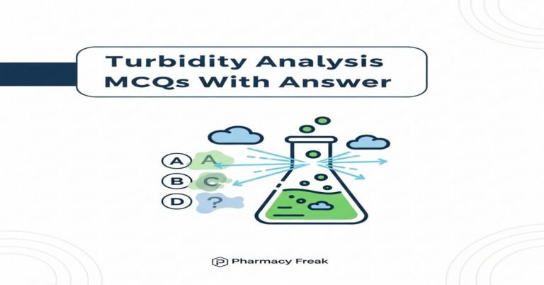 Turbidity analysis MCQs With Answer