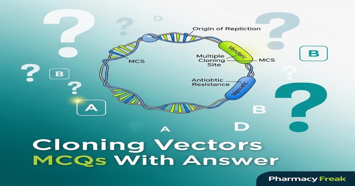 Cloning vectors MCQs With Answer