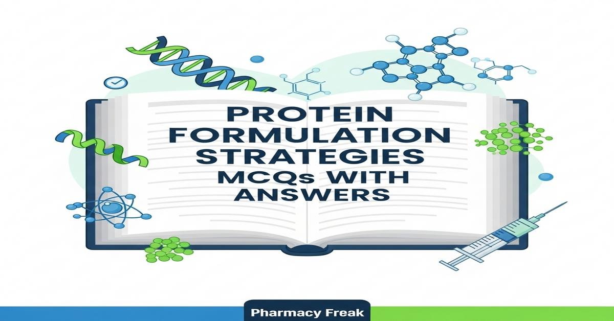 Protein formulation strategies MCQs With Answer