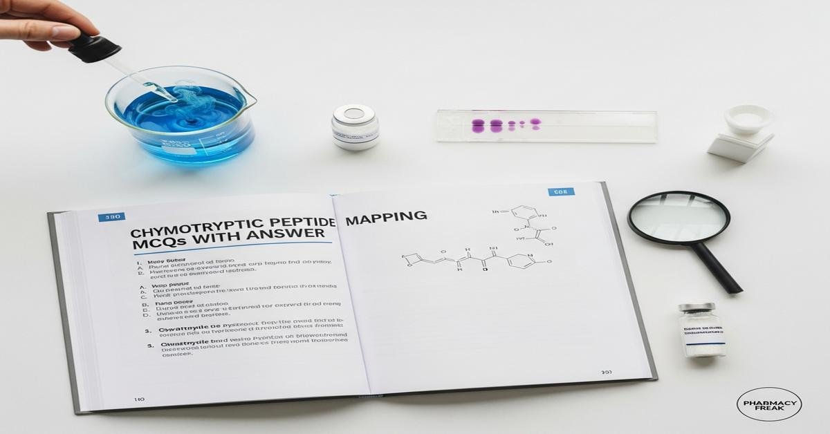 Chymotryptic peptide mapping MCQs With Answer