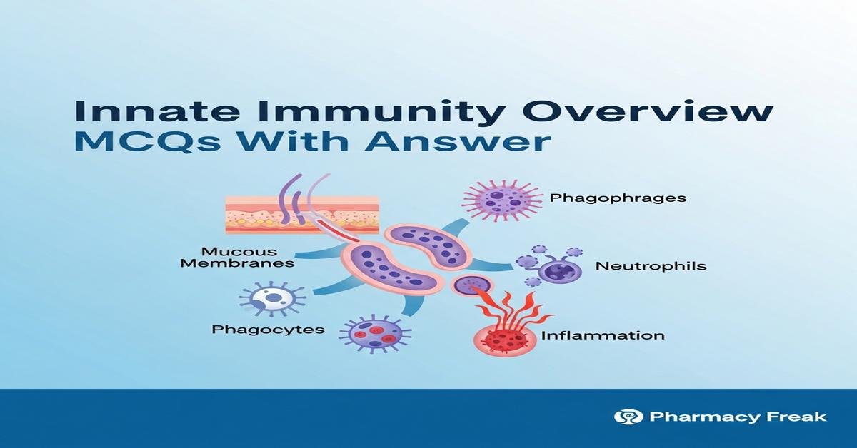 Innate immunity overview MCQs With Answer