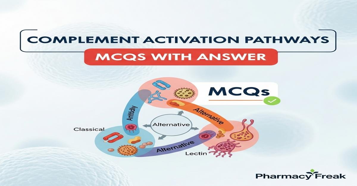 Complement activation pathways MCQs With Answer