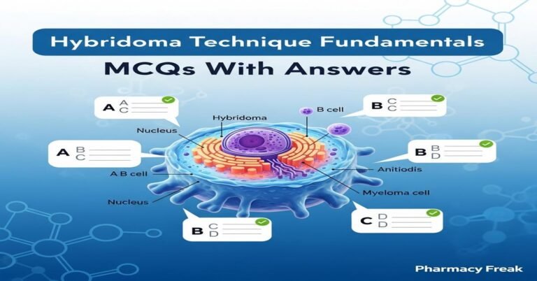 Hybridoma technique fundamentals MCQs With Answer