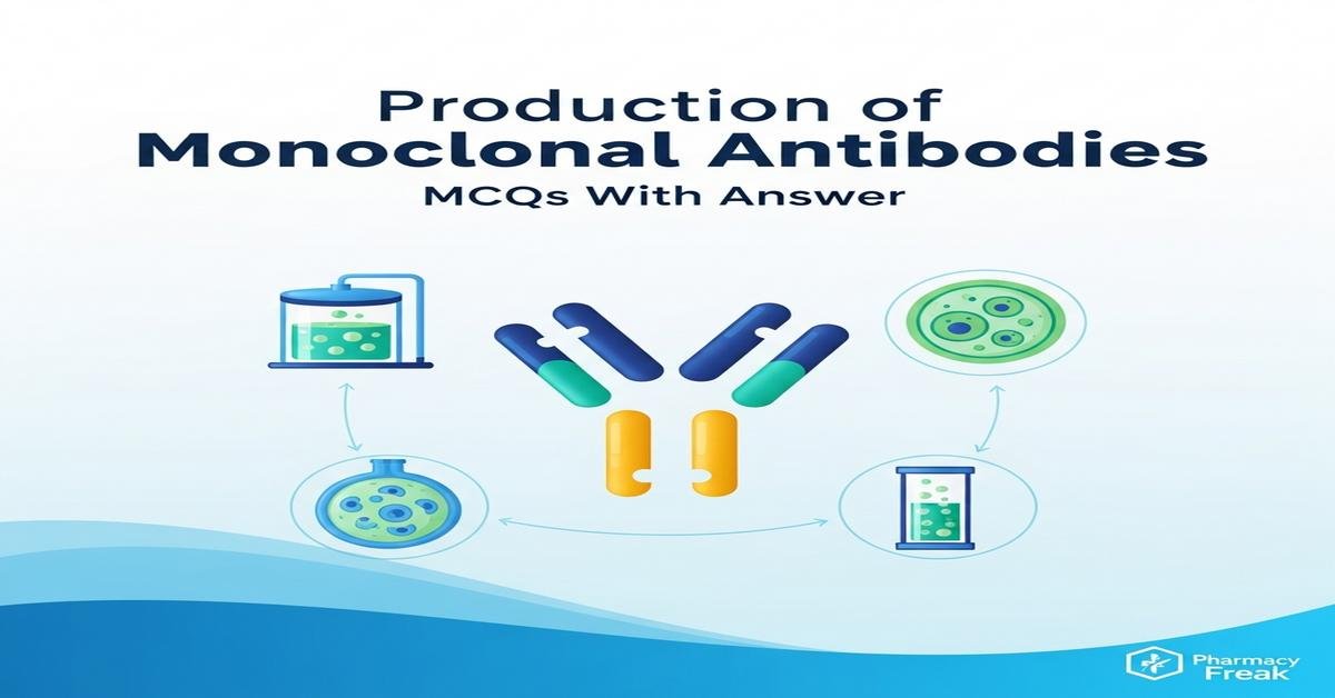 Production of monoclonal antibodies MCQs With Answer