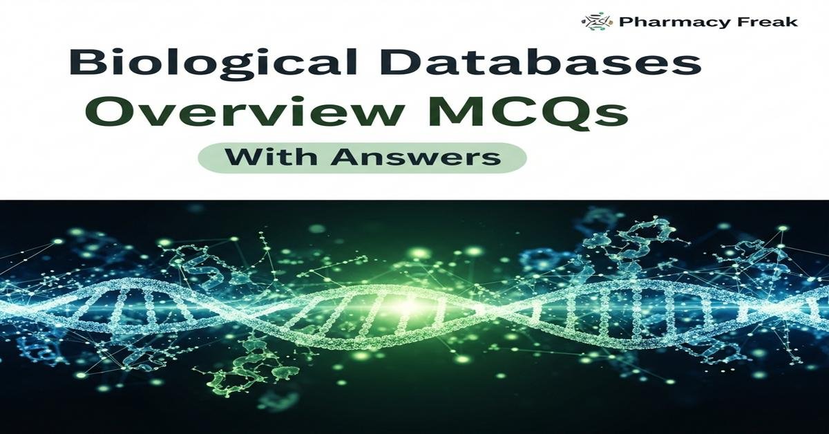 Biological databases overview MCQs With Answer
