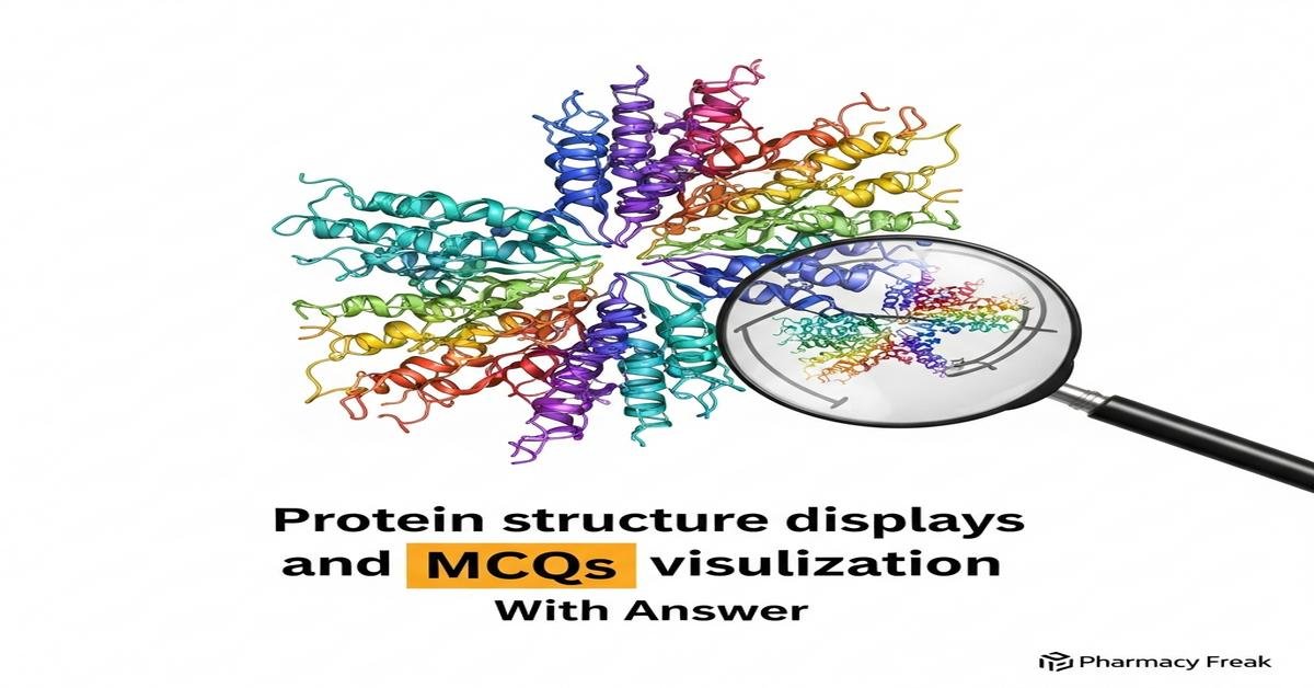 Protein structure displays and visualization MCQs With Answer