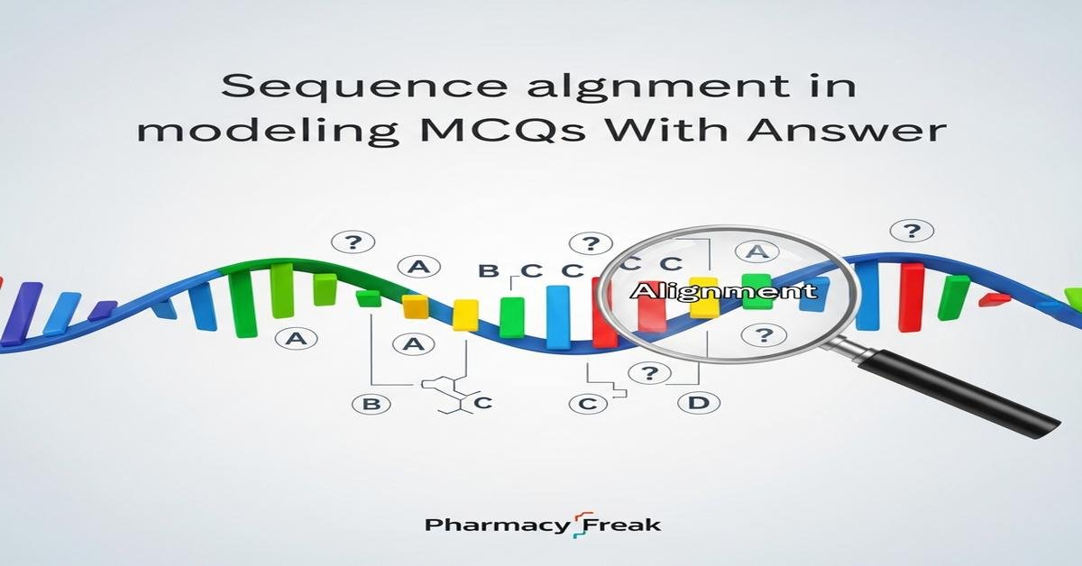 Sequence alignment in modeling MCQs With Answer
