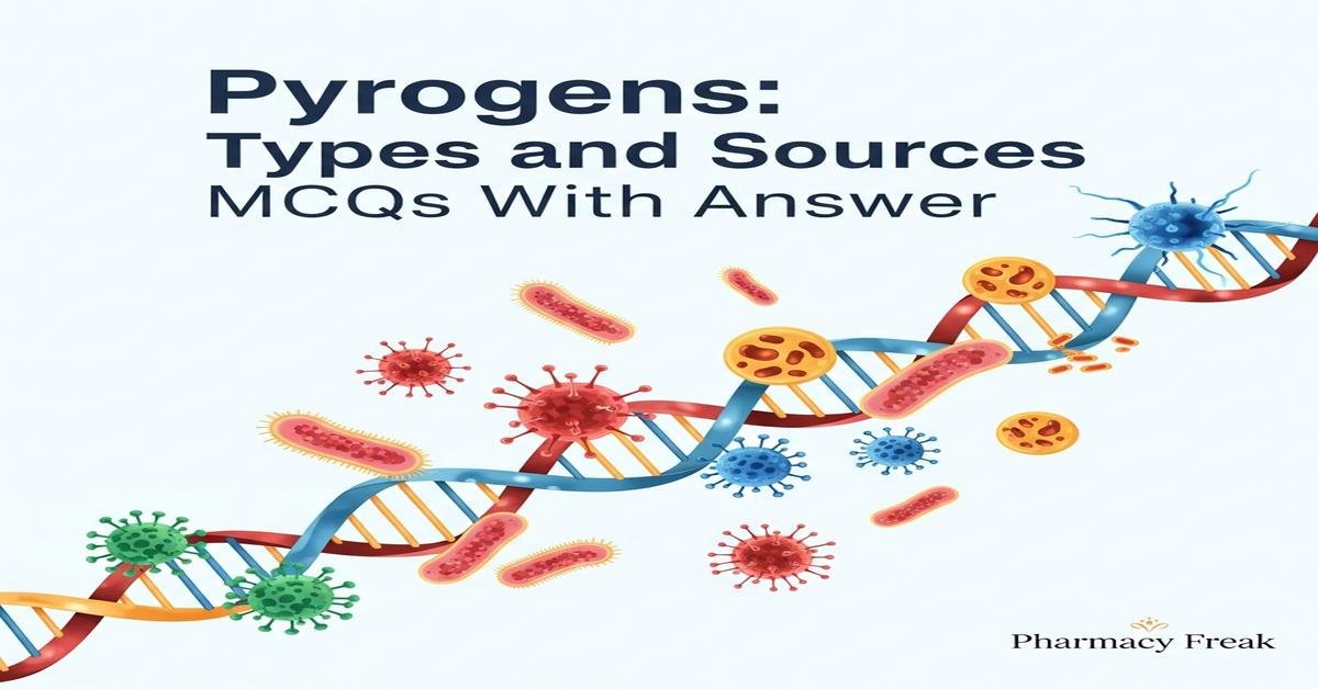 Pyrogens: types and sources MCQs With Answer
