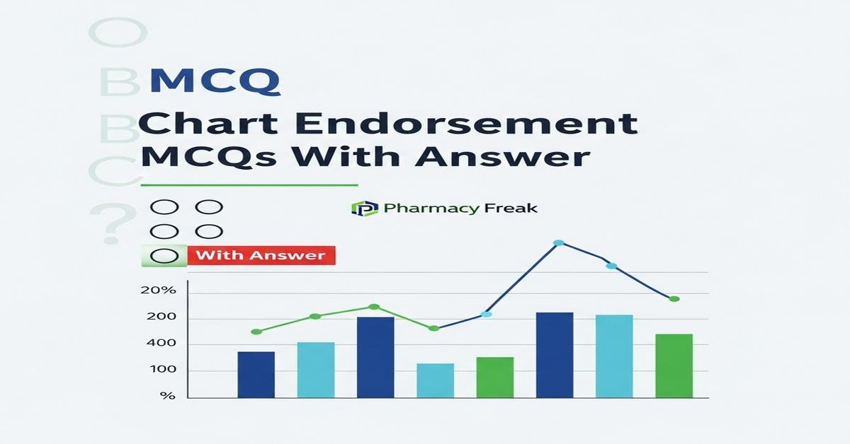 Chart endorsement MCQs With Answer