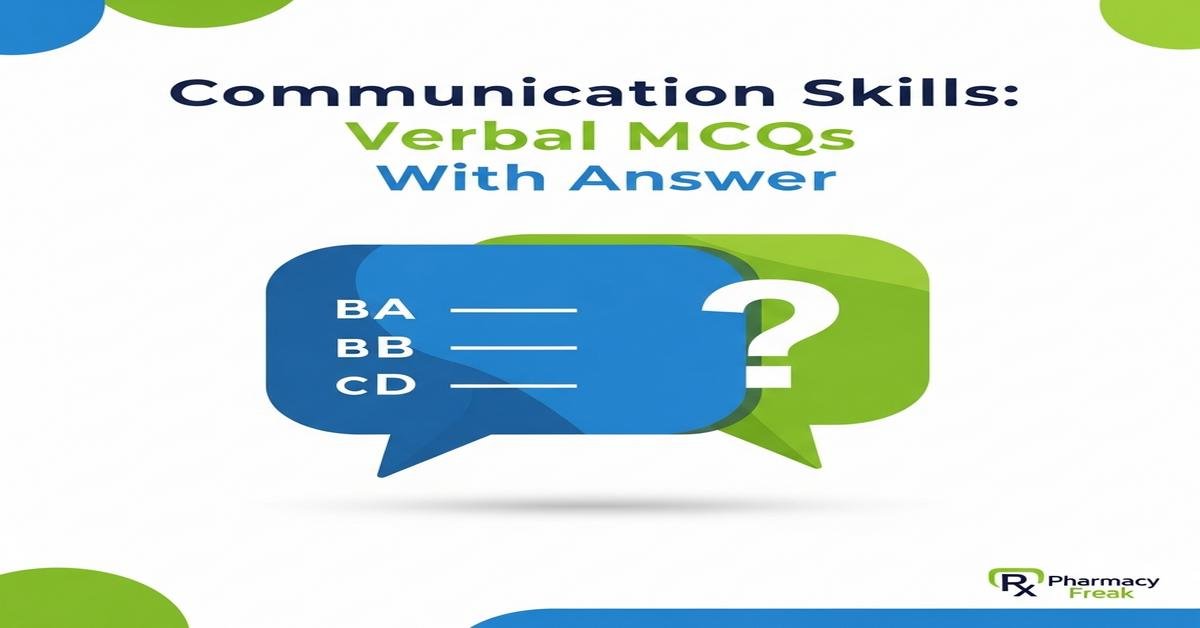 Communication skills: verbal MCQs With Answer
