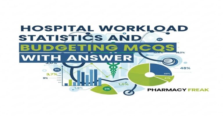 Hospital workload statistics and budgeting MCQs With Answer