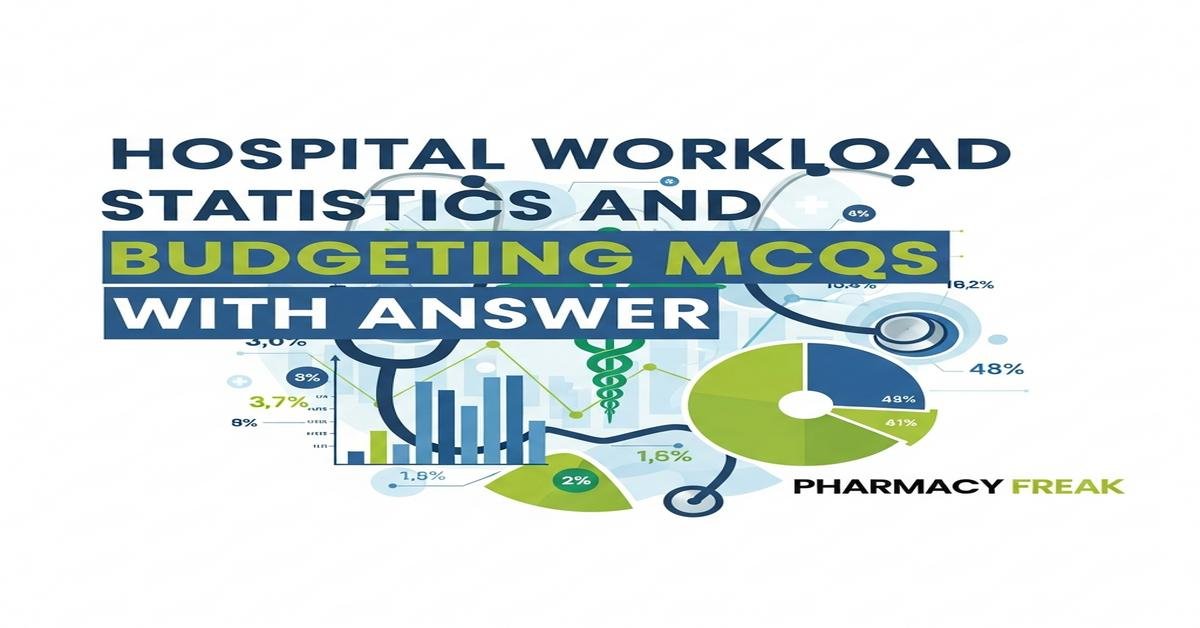 Hospital workload statistics and budgeting MCQs With Answer