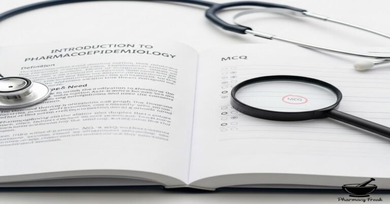 Introduction to pharmacoepidemiology: definition, scope and need MCQs With Answer