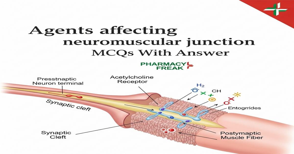 Agents affecting neuromuscular junction MCQs With Answer