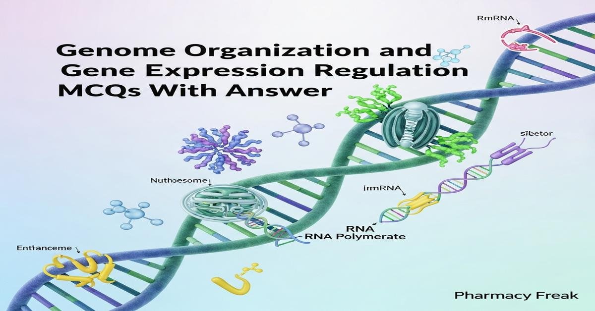 Genome organization and gene expression regulation MCQs With Answer
