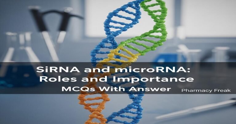 siRNA and microRNA: roles and importance MCQs With Answer
