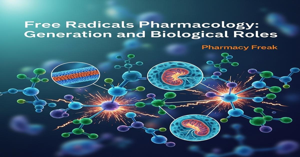 Free radicals pharmacology: generation and biological roles MCQs With Answer