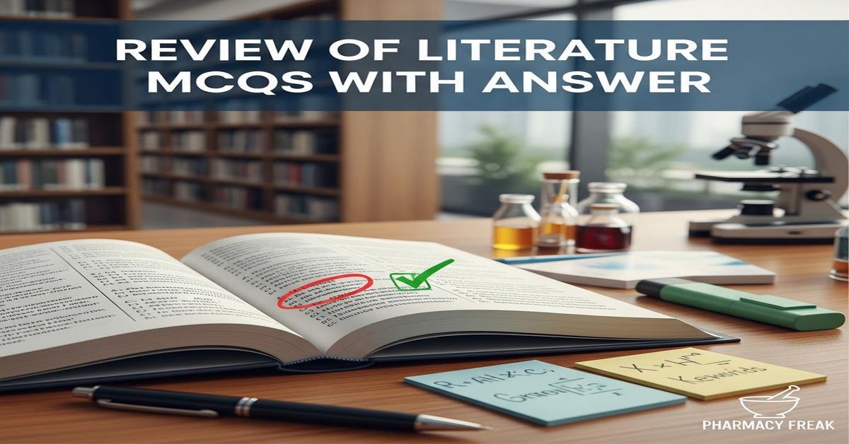 Review of literature MCQs With Answer