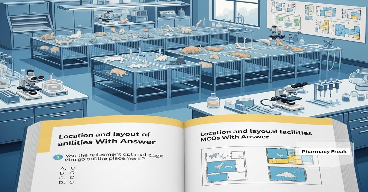 Location and layout of animal facilities MCQs With Answer