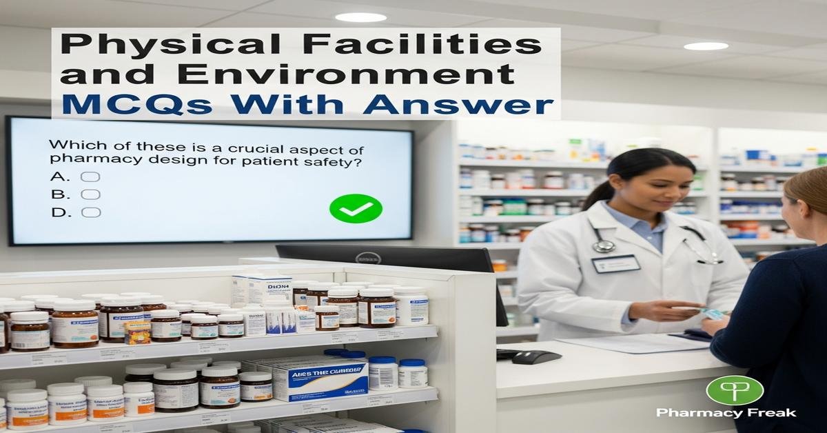 Physical facilities and environment MCQs With Answer