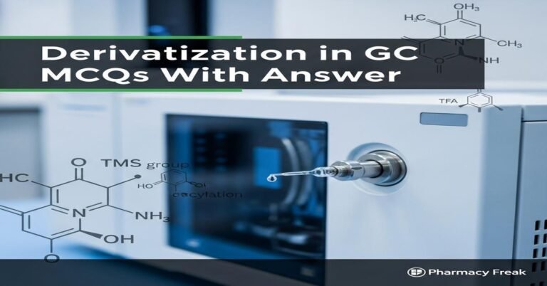 Derivatization in GC MCQs With Answer