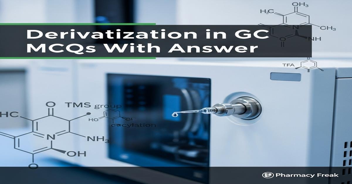 Derivatization in GC MCQs With Answer