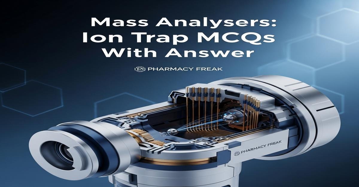 Mass analysers: Ion trap MCQs With Answer