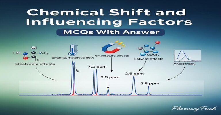 Chemical shift and influencing factors MCQs With Answer