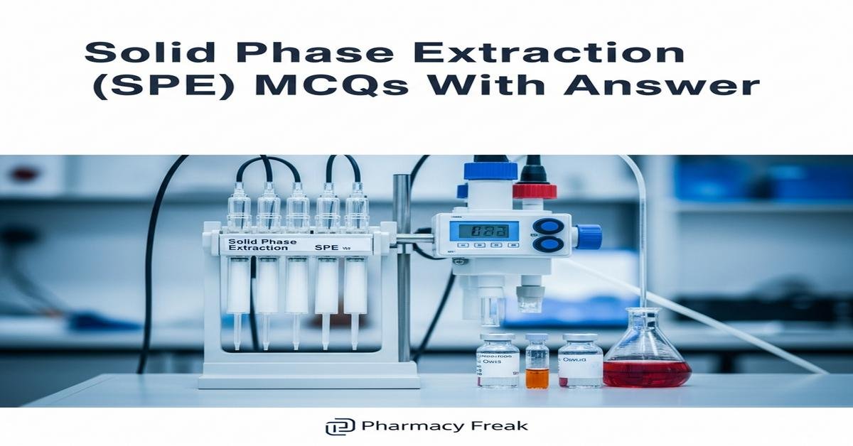 Solid phase extraction (SPE) MCQs With Answer