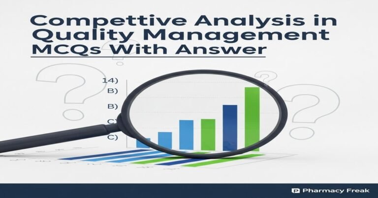 Competitive analysis in quality management MCQs With Answer