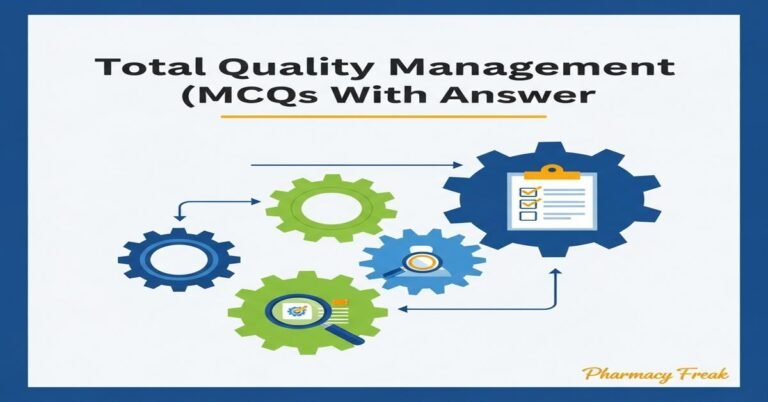 Total Quality Management (TQM) MCQs With Answer