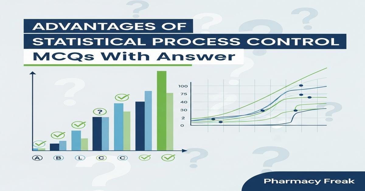 Advantages of statistical process control MCQs With Answer