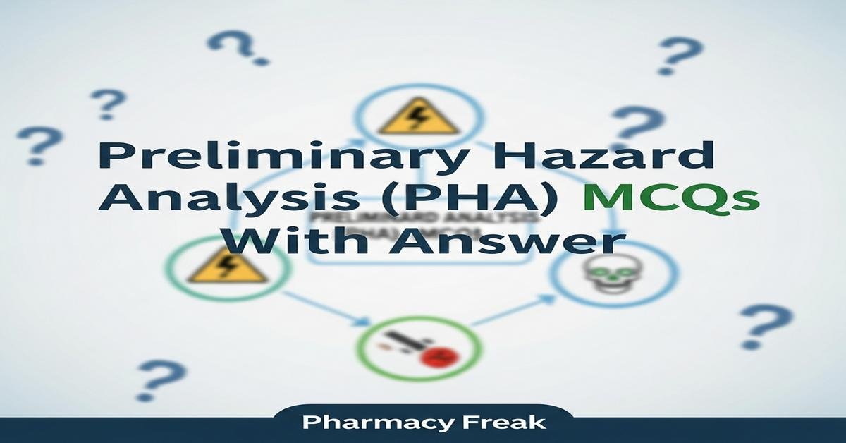 Preliminary Hazard Analysis (PHA) MCQs With Answer