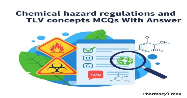Chemical hazard regulations and TLV concepts MCQs With Answer
