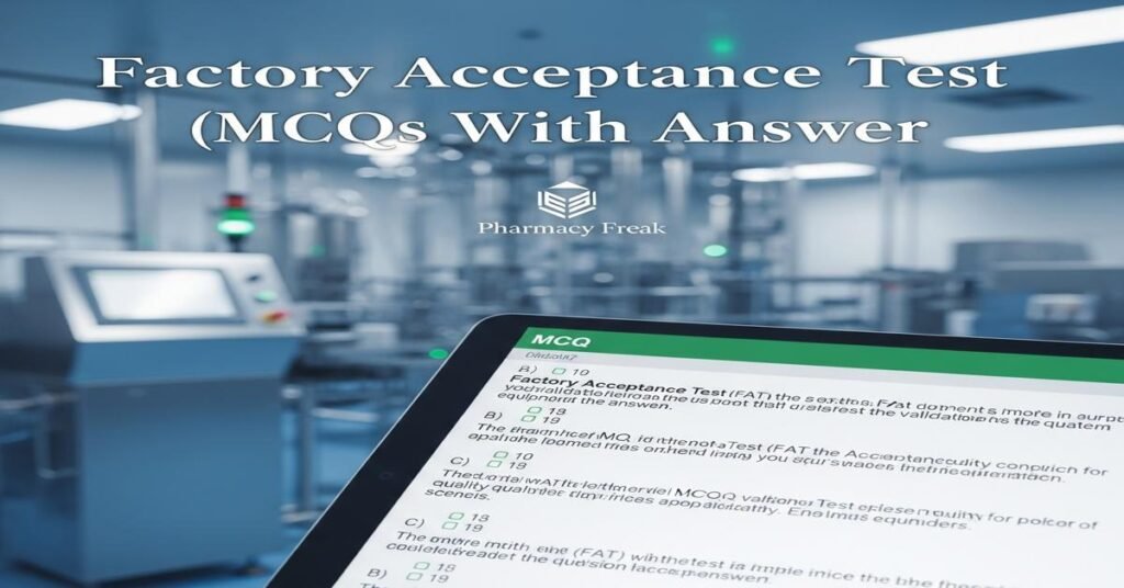 Factory Acceptance Test (FAT) MCQs With Answer
