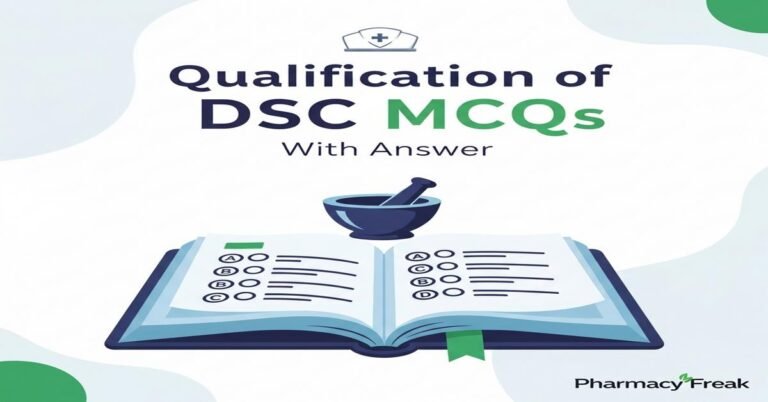 Qualification of DSC MCQs With Answer