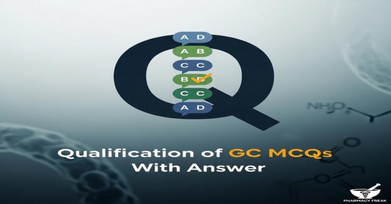 Qualification of GC MCQs With Answer