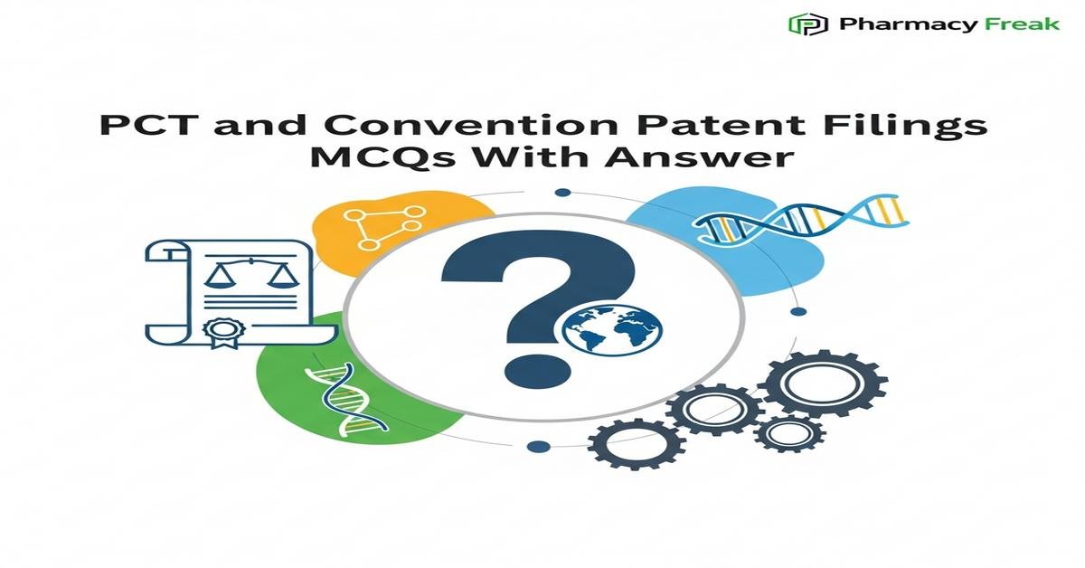 PCT and convention patent filings MCQs With Answer