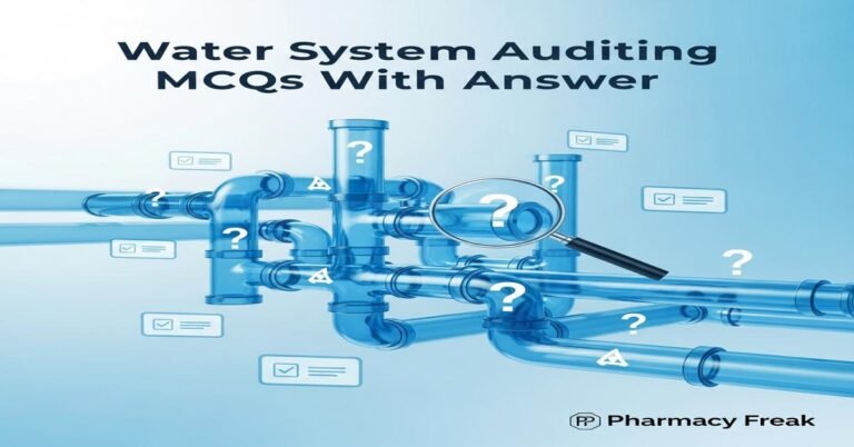 Water system auditing MCQs With Answer