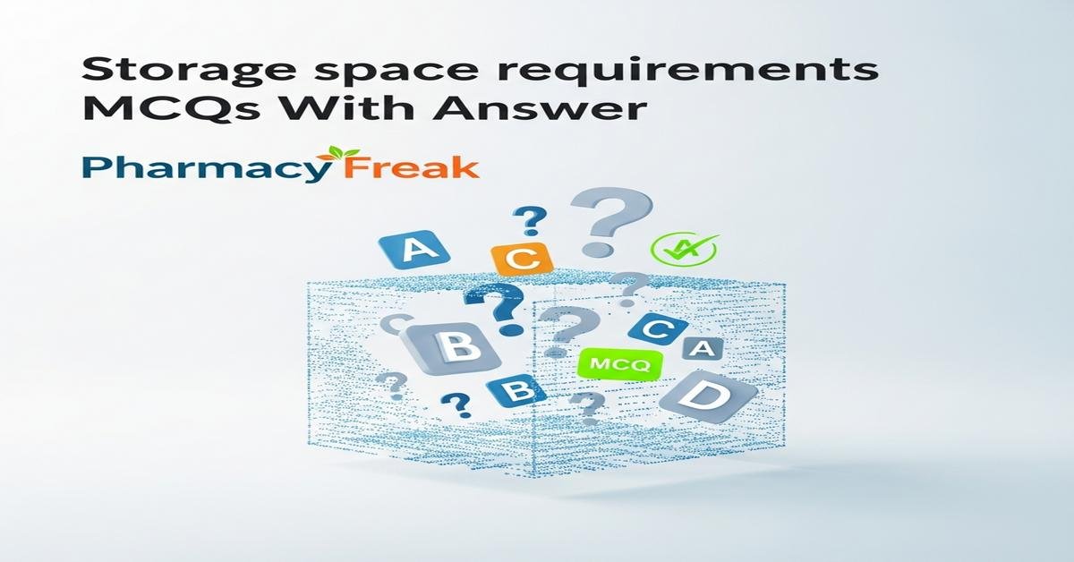 Storage space requirements MCQs With Answer