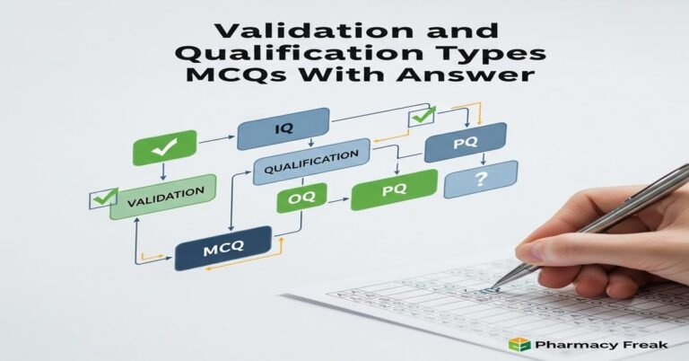 Validation and qualification types MCQs With Answer