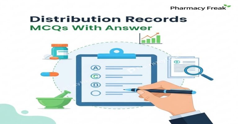 Distribution records MCQs With Answer