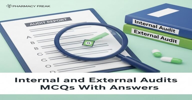 Internal and external audits MCQs With Answer