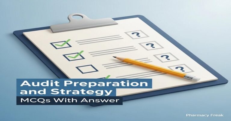 Audit preparation and strategy MCQs With Answer