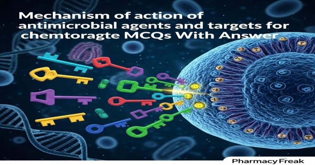 Mechanism of action of antimicrobial agents and targets for ...