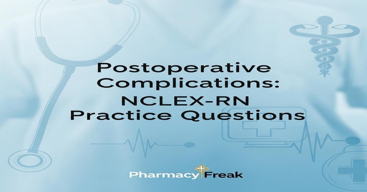 Postoperative complications NCLEX-RN Practice Questions