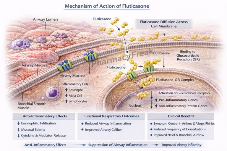Mechanism of Action of Fluticasone