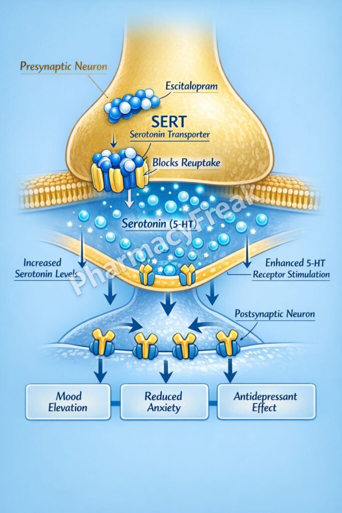 Mechanism of action of drugs flowchart