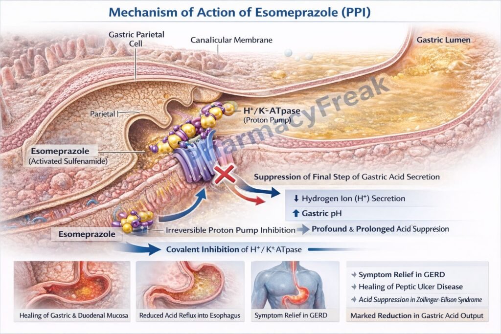 Proton pump inhibition
