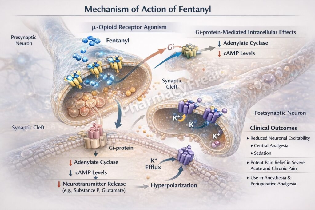 MOA of Fentanyl